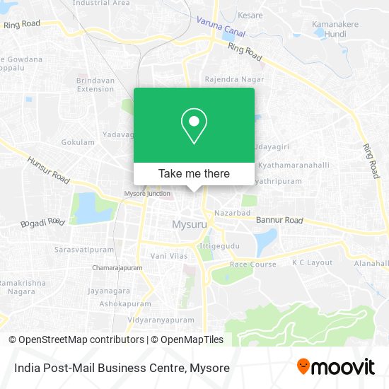 India Post-Mail Business Centre map