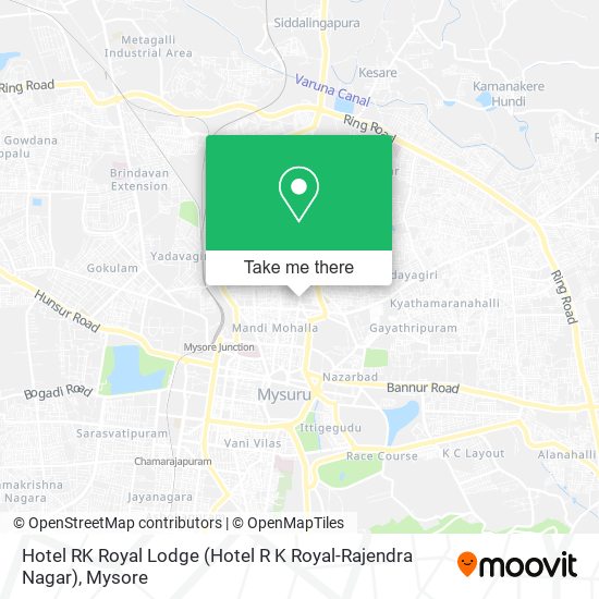 Hotel RK Royal Lodge (Hotel R K Royal-Rajendra Nagar) map