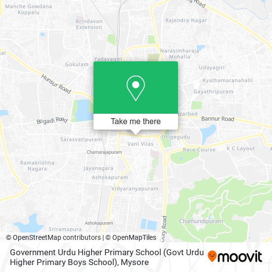 Government Urdu Higher Primary School (Govt Urdu Higher Primary Boys School) map