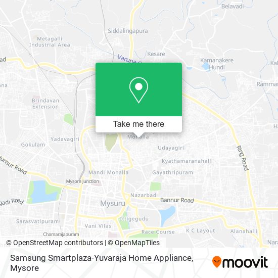 Samsung Smartplaza-Yuvaraja Home Appliance map