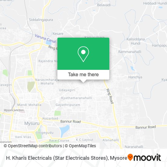 H. Khan's Electricals (Star Electricals Stores) map