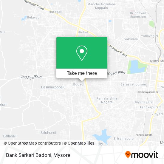 Bank Sarkari Badoni map