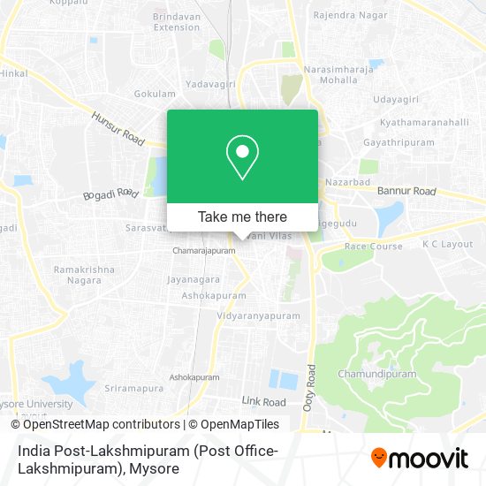 India Post-Lakshmipuram (Post Office-Lakshmipuram) map
