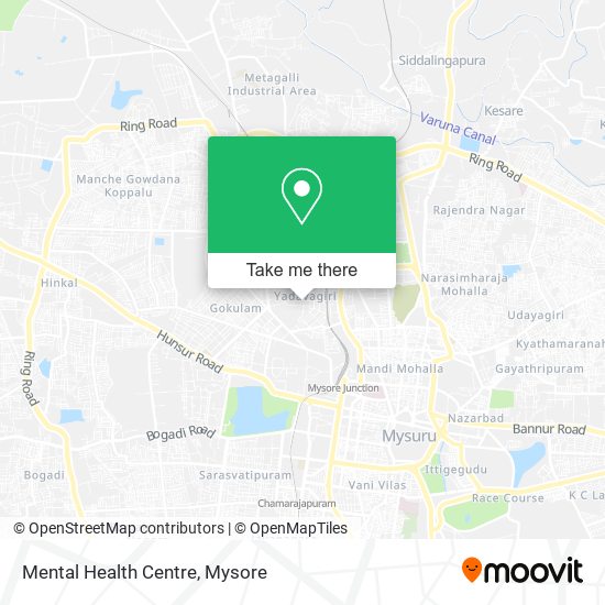 Mental Health Centre map