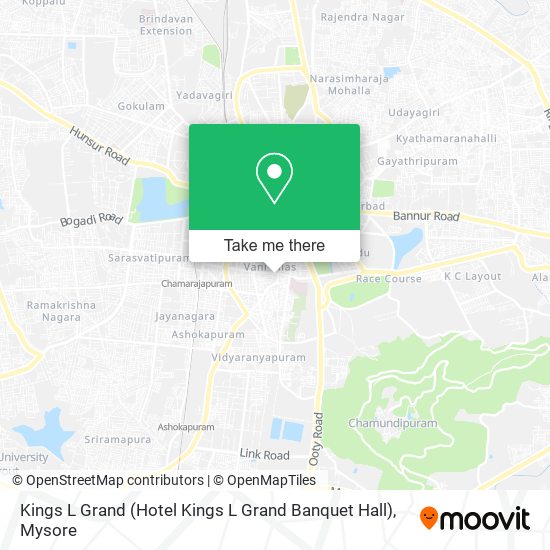 Kings L Grand (Hotel Kings L Grand Banquet Hall) map