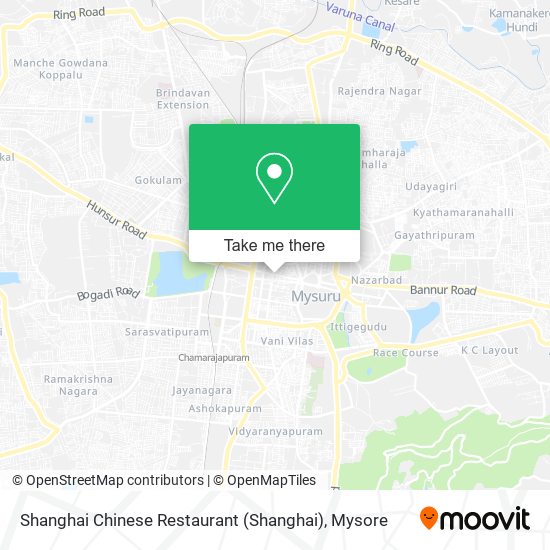 Shanghai Chinese Restaurant map