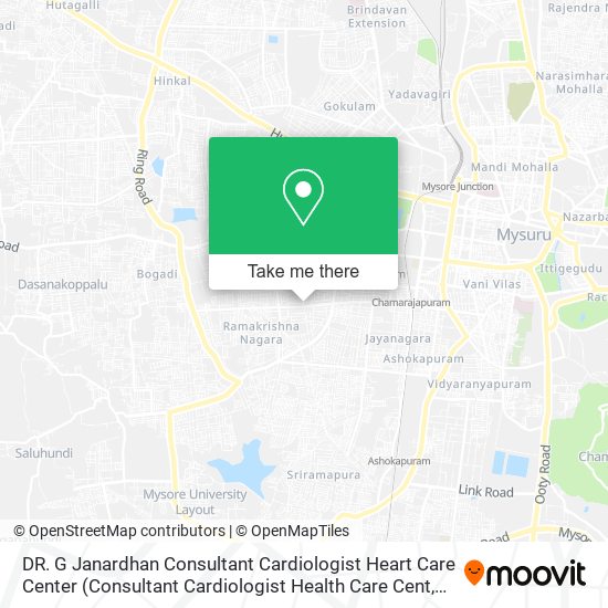 DR. G Janardhan Consultant Cardiologist Heart Care Center map