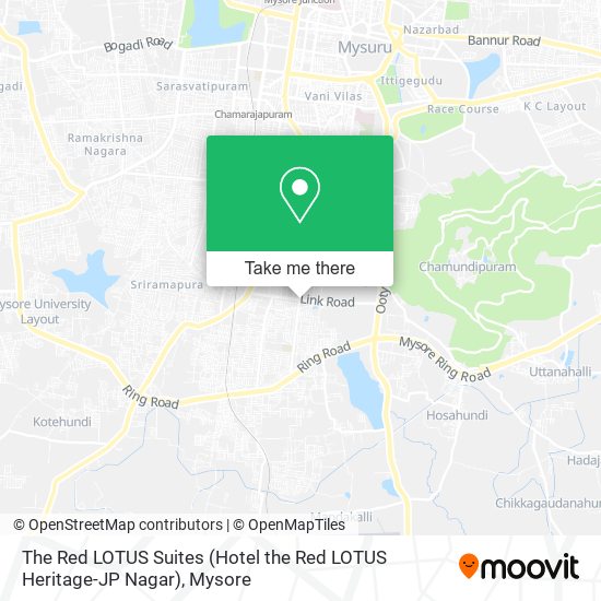 The Red LOTUS Suites (Hotel the Red LOTUS Heritage-JP Nagar) map