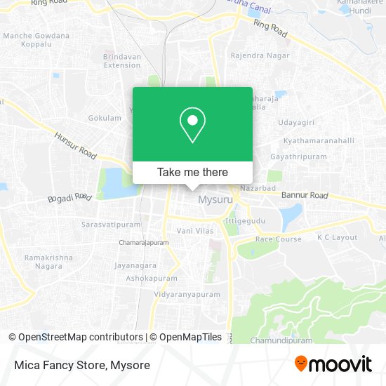 Mica Fancy Store map