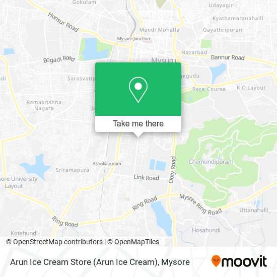 Arun Ice Cream Store map