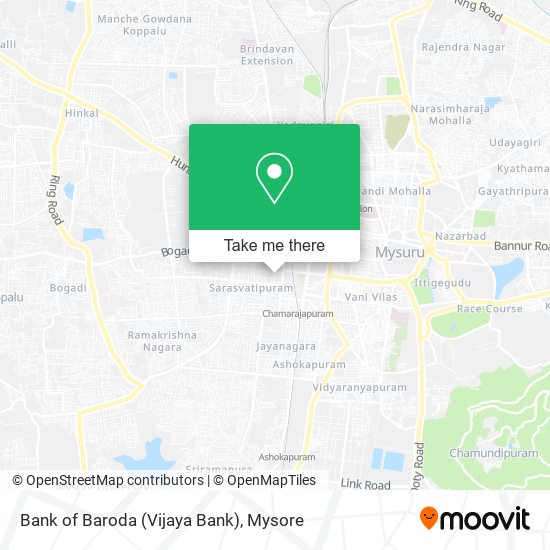 Bank of Baroda (Vijaya Bank) map