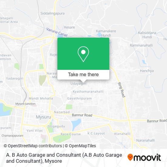 A. B Auto Garage and Consultant (A.B Auto Garage and Consultant) map