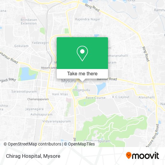 Chirag Hospital map