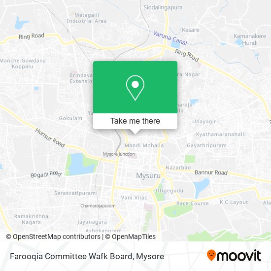 Farooqia Committee Wafk Board map