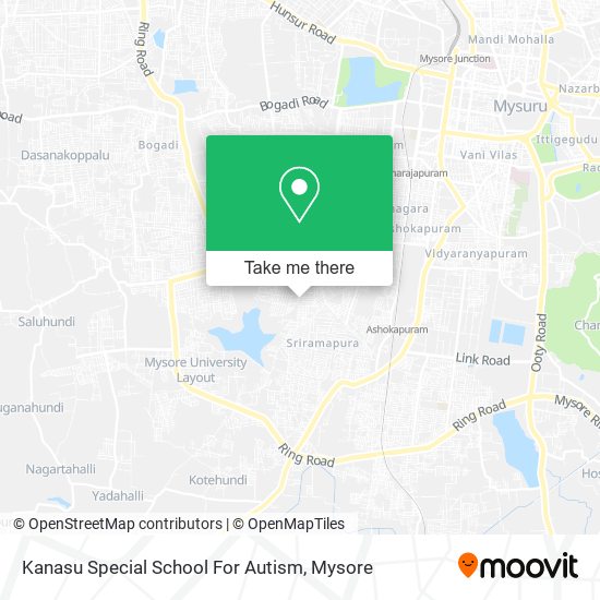 Kanasu Special School For Autism map