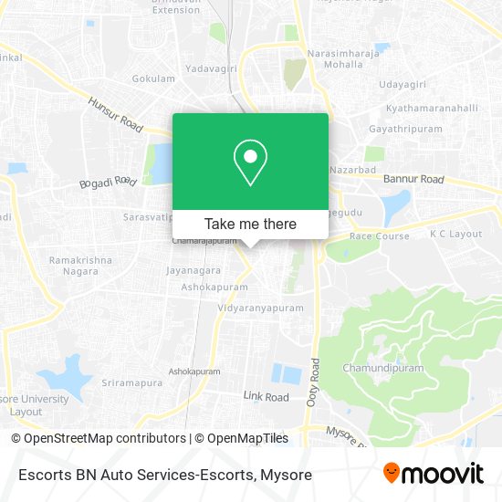 Escorts BN Auto Services-Escorts map