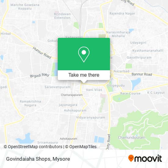 Govindaiaha Shops map