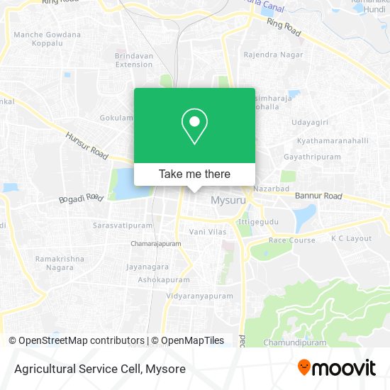 Agricultural Service Cell map