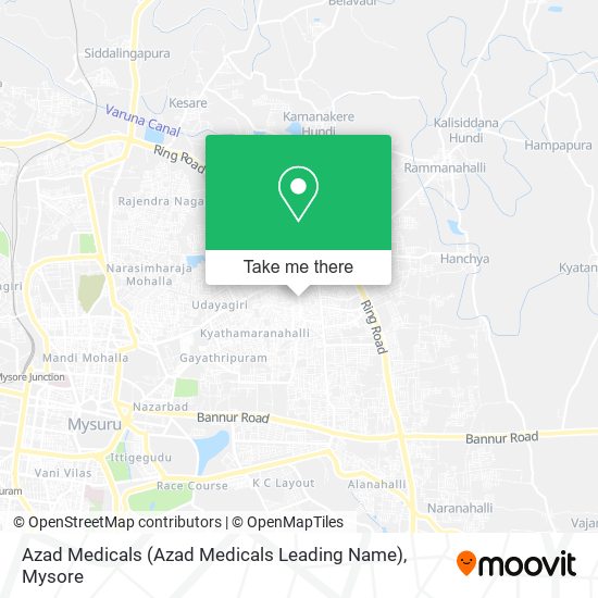 Azad Medicals (Azad Medicals Leading Name) map
