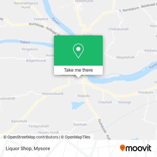 Liquor Shop map