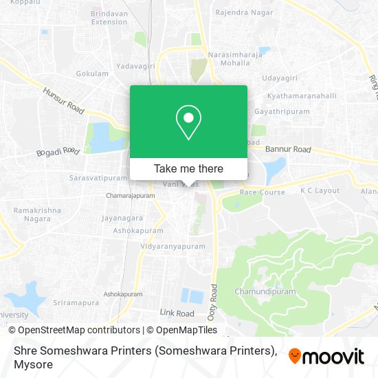 Shre Someshwara Printers map