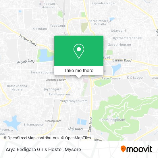 Arya Eedigara Girls Hostel map