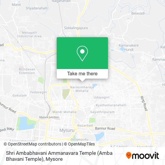 Shri Ambabhavani Ammanavara Temple (Amba Bhavani Temple) map