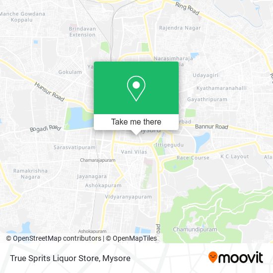 True Sprits Liquor Store map