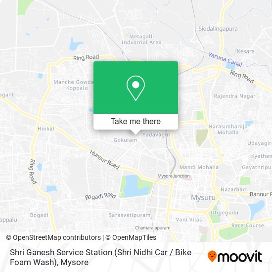 Shri Ganesh Service Station (Shri Nidhi Car / Bike Foam Wash) map