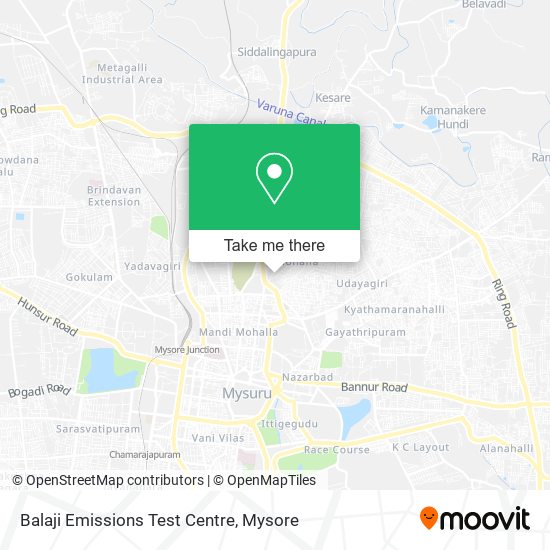 Balaji Emissions Test Centre map