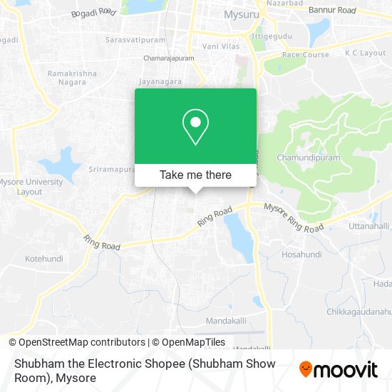 Shubham the Electronic Shopee (Shubham Show Room) map