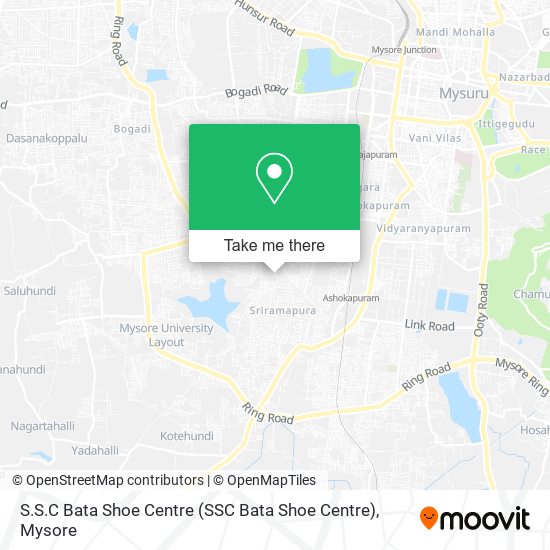 S.S.C Bata Shoe Centre map