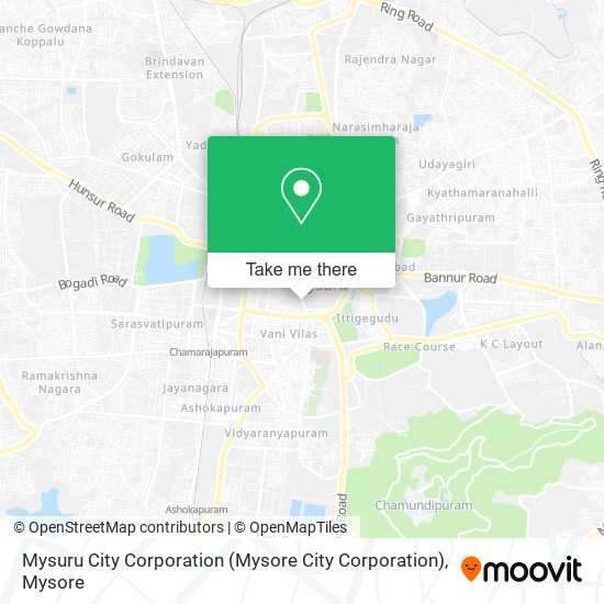 Mysuru City Corporation (Mysore City Corporation) map