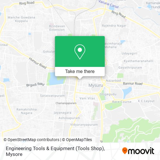 Engineering Tools & Equipment (Tools Shop) map