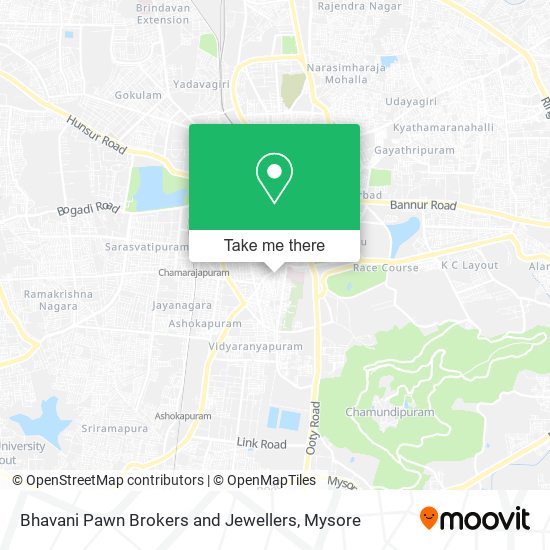 Bhavani Pawn Brokers and Jewellers map