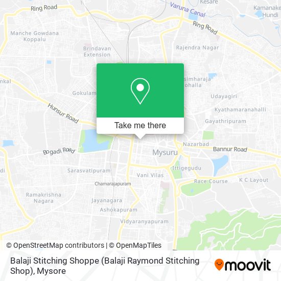 Balaji Stitching Shoppe (Balaji Raymond Stitching Shop) map