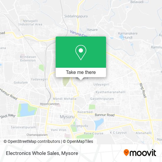 Electronics Whole Sales map