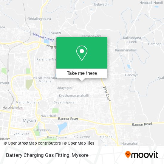 Battery Charging Gas Fitting map