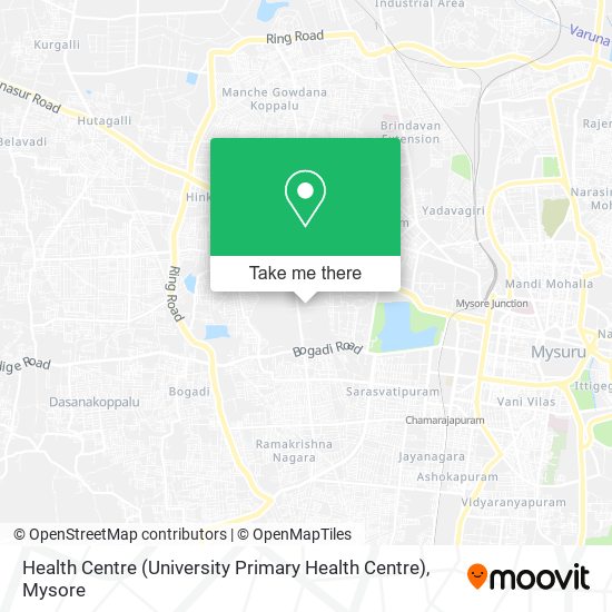 Health Centre (University Primary Health Centre) map