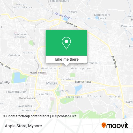 Apple Store map