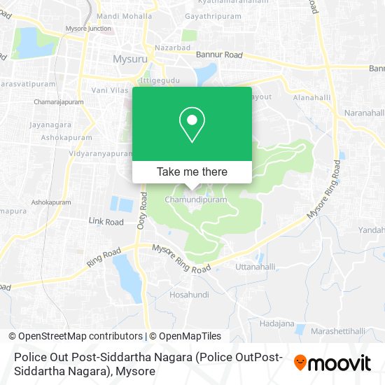 Police Out Post-Siddartha Nagara (Police OutPost-Siddartha Nagara) map