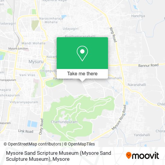 Mysore Sand Scripture Museum map