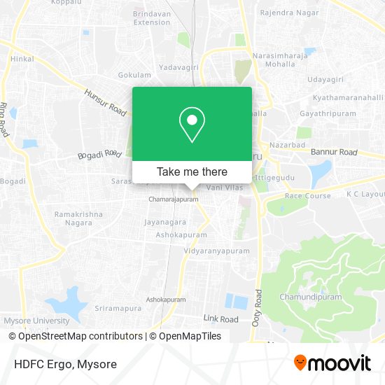 HDFC Ergo map