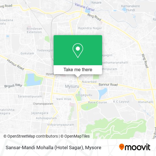 Sansar-Mandi Mohalla (Hotel Sagar) map