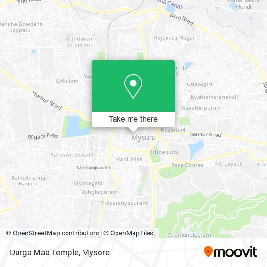 Durga Maa Temple map