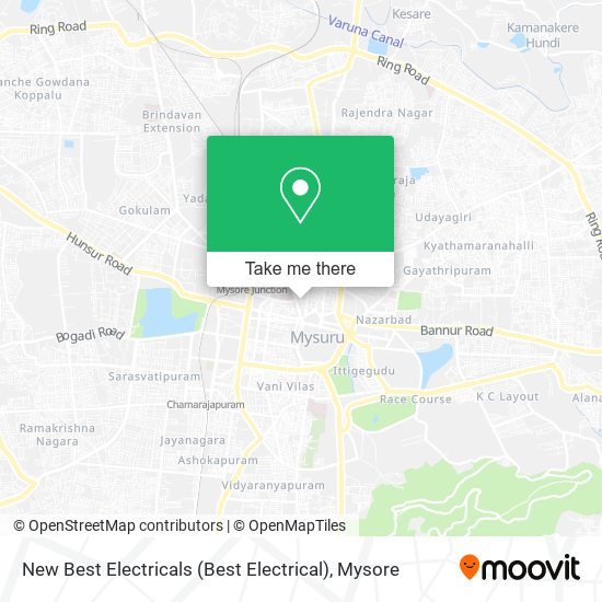 New Best Electricals map