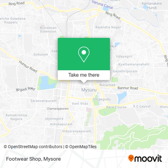 Footwear Shop map