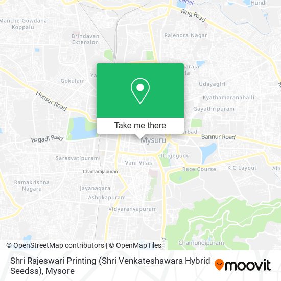 Shri Rajeswari Printing (Shri Venkateshawara Hybrid Seedss) map