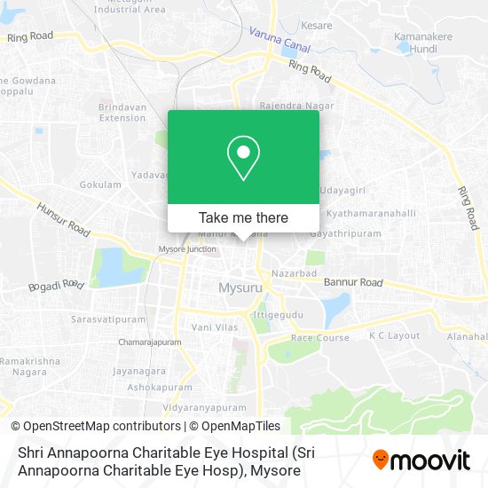 Shri Annapoorna Charitable Eye Hospital (Sri Annapoorna Charitable Eye Hosp) map