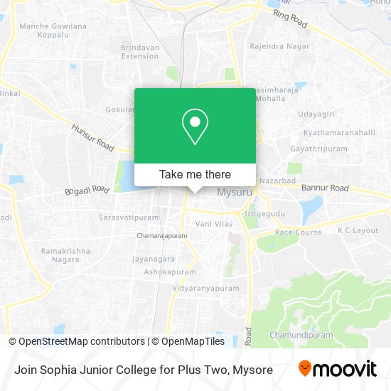 Join Sophia Junior College for Plus Two map